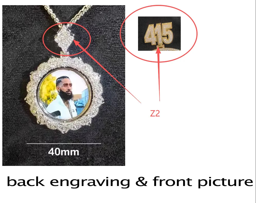 3D Pendant with Custom Design - Unique Personalized Necklace for Men and Women, Multiple Shapes and Symbol, Anniversary