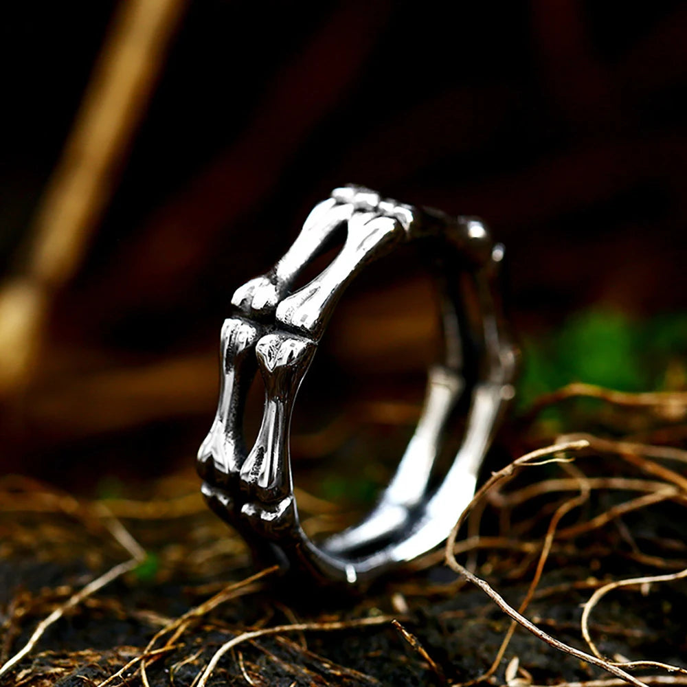 Vintage Stainless Steel Knights Templar Rings For Men Women Hip Hop Biker Cross Warriors Red Shield Ring Amulet Jewelry