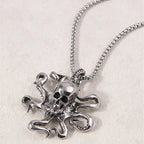 Fashion Trendy Vintage Octopus Pendant Necklaces Jewelry For Women Hip Hop Long Necklace Men Women Jewelry Accessory