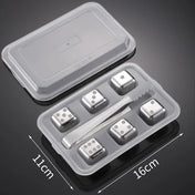 Whiskey Stones — Stainless Steel, Reusable