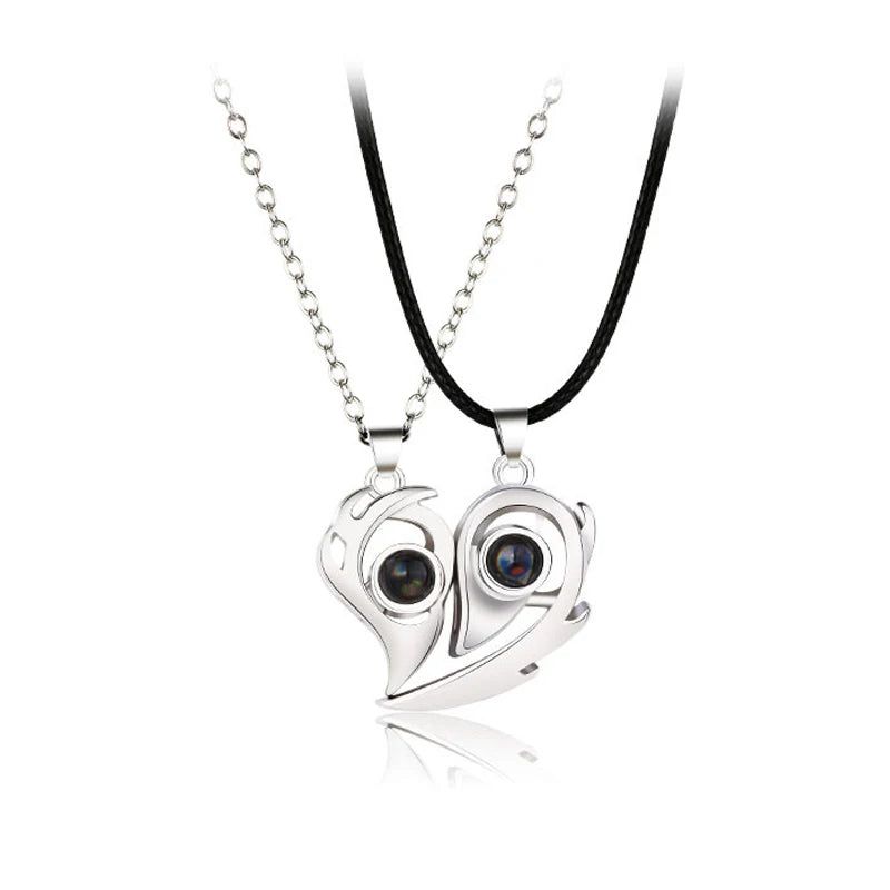 Magnetic Heart Pendant Necklace