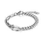 Splicing Bracelet — Stainless Steel