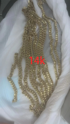 Gold Cuban Chain Necklace 10/12/22MM Brass