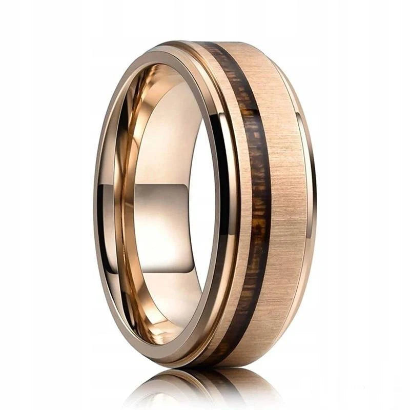 Fashion 8mm Silver Color Men Stainless Steel Ring Inlay Colorful Abalone Shell Rings For Men Women Wedding Band Jewelry Gifts