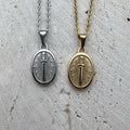 Sword Gold Pendant Necklace
