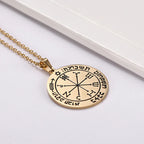 Seal of Solomon Protection Talisman Necklace — Stainless Steel