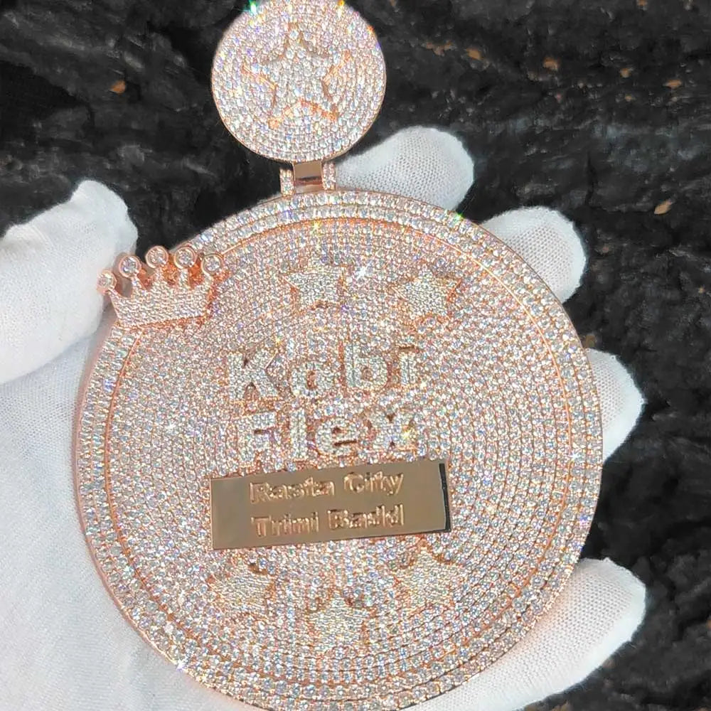 3D Pendant with Custom Design - Unique Personalized Necklace for Men and Women, Multiple Shapes and Symbol, Anniversary