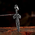 Celtic Sword Pendant — Stainless Steel