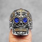 Cyberpunk Skull Ring — Stainless Steel