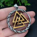 Multi-style Vintage Viking Necklace Men Amulet Nordic Tree of Life Celtic Stainless Steel Pendant Chain Jewelry Wholesale