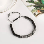 New Arrow Hematite Elastic Bracelet Men Jewelry Armband Heren Fashion Beaded Yoga Bracelet Women Bileklik