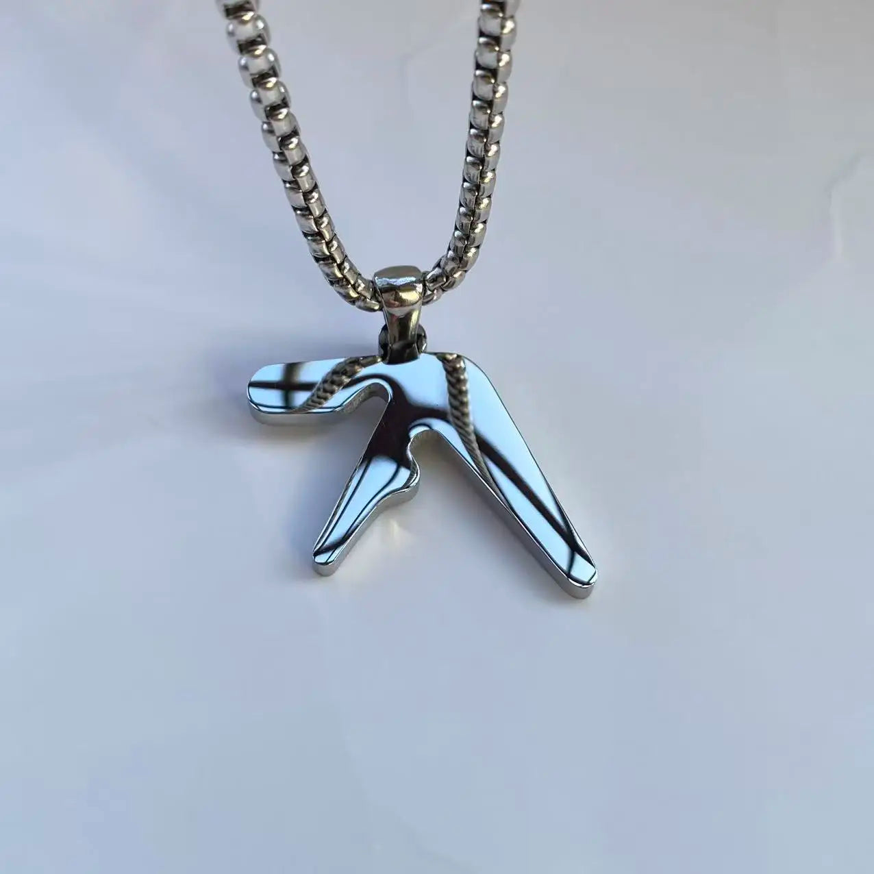 Creative stainless steel custom necklace - Hip-hop style accessory