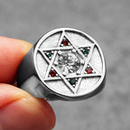 Star of David Ring — Stainless Steel