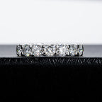 Heart Diamond Engagement Ring — 925 Silver
