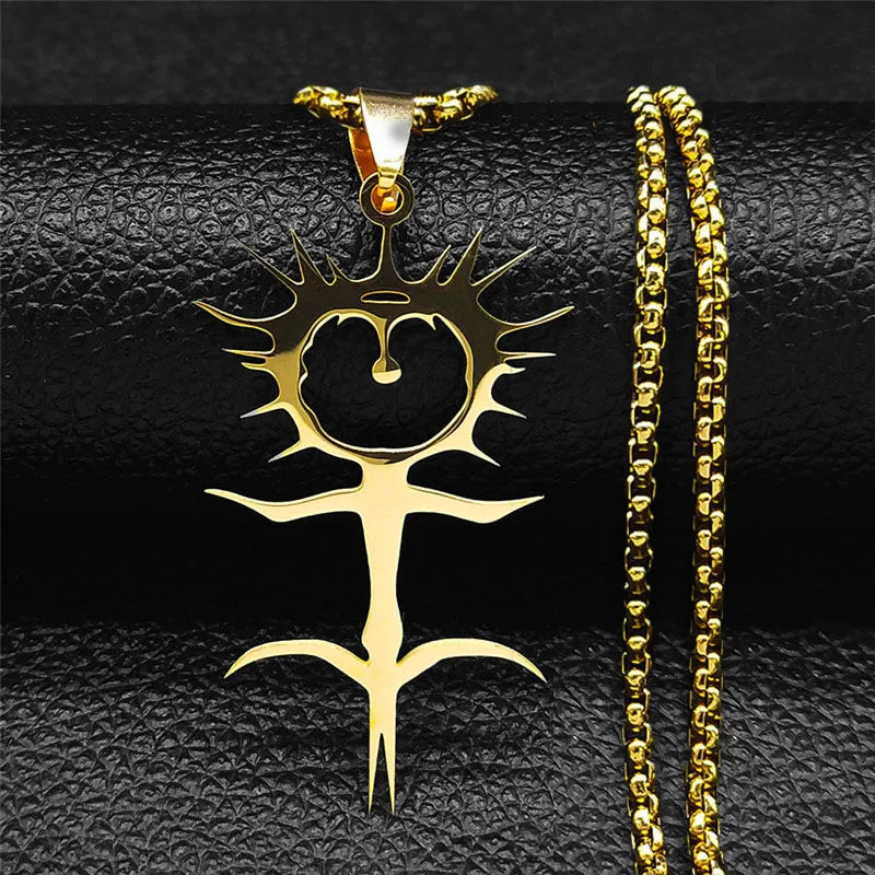 Ghostemane Stainless Steel Pendant Necklace