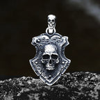 Vintage Punk Skull Necklace for Men Women 316L Stainless Steel Necklaces Men's chain Fashion Male Kiss Jewelry OSDZ201