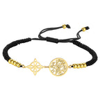 Witch Knot Pentagram Tetragrammaton Bracelet — Stainless Steel