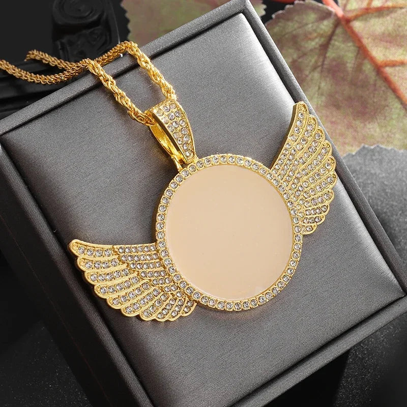 Men\'s Hip Hop Iced Out Dollar Sign Money Pendant Necklace Men\'s Punk Rap Rock Party Jewelry