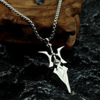 Death Note Halberd Pendant Necklace Misa Amane Cosplay Earrings Adornment Halloween Goth Cross Jewelry Christmas Valentines Gift