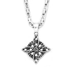Valknut Steel Pendant Nordic Celtic Knot 316L