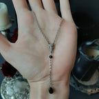 Victorian Rosary Crystal Necklace - Witchy, Vampire, Protection, Crystals, Alternative, Goth, Gothic, Romantic,