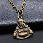Vintage Chief Pharaoh Necklace On The Neck 43Cm Chain Girl Jewellery Beach Art Supplies