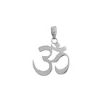 Om Aum Pendant Necklace — Stainless Steel