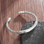 Men\'s Personalized Retro Ethnic Animal Pixiu Bangles Men Women Cuff Bracelets Casual Jewelry Gifts