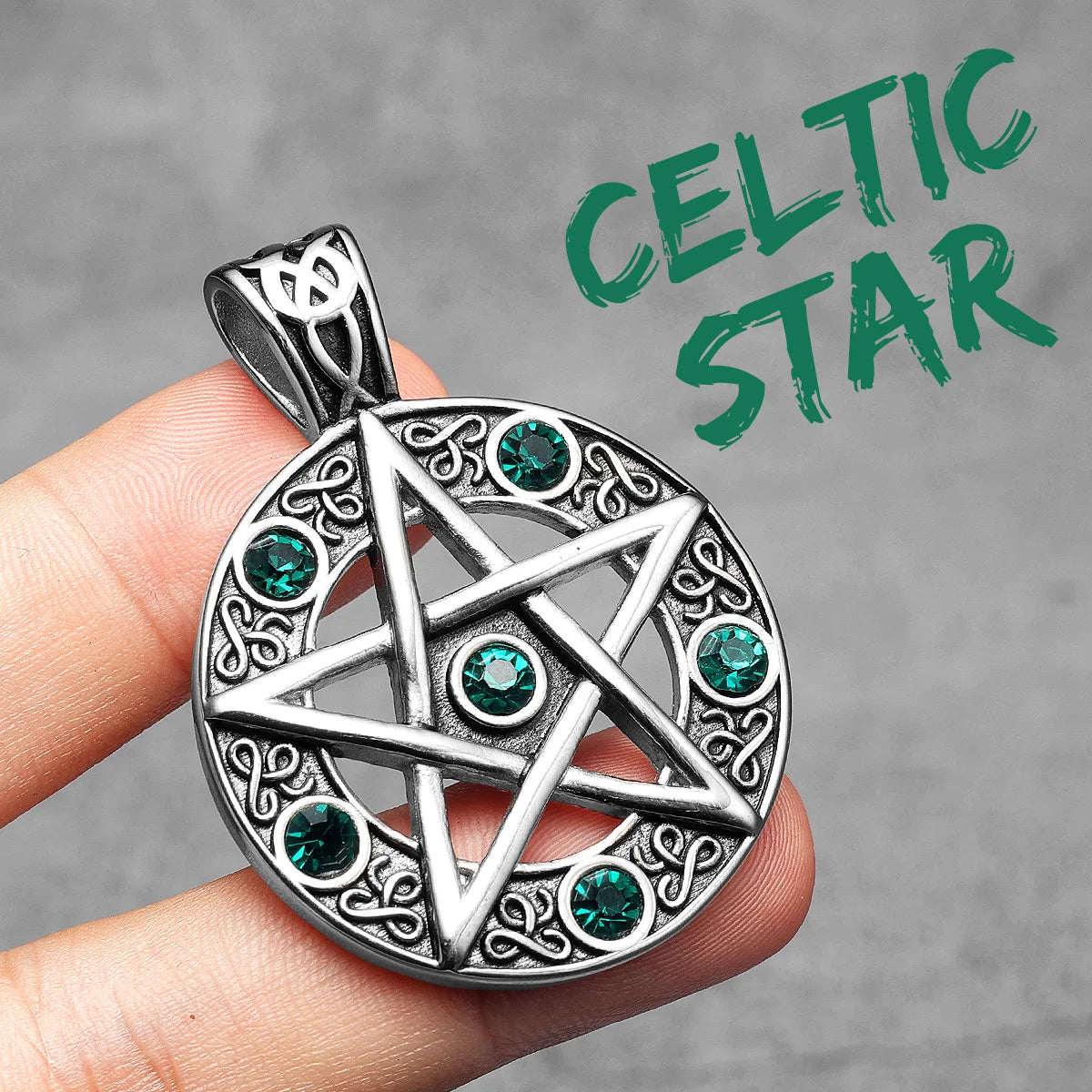 Seal of Solomon Pendant — Stainless Steel