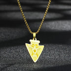 Lion of Judah Coin Pendant Necklace