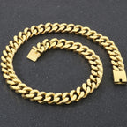 Massive Cool 20mm Width 70cm Long Chain Man Necklace 316L Stainless Steel Curb Cuban Link Chains On Neck Jewelry Men's