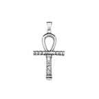 Vintage Stainless Steel Ancient Egyptian Ankh Cross Pendant Necklaces For Men Women Fashion Eye Of Horus Amulet Jewelry