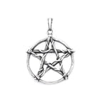 Star Steel Pendant Vintage David Punk Pentagram