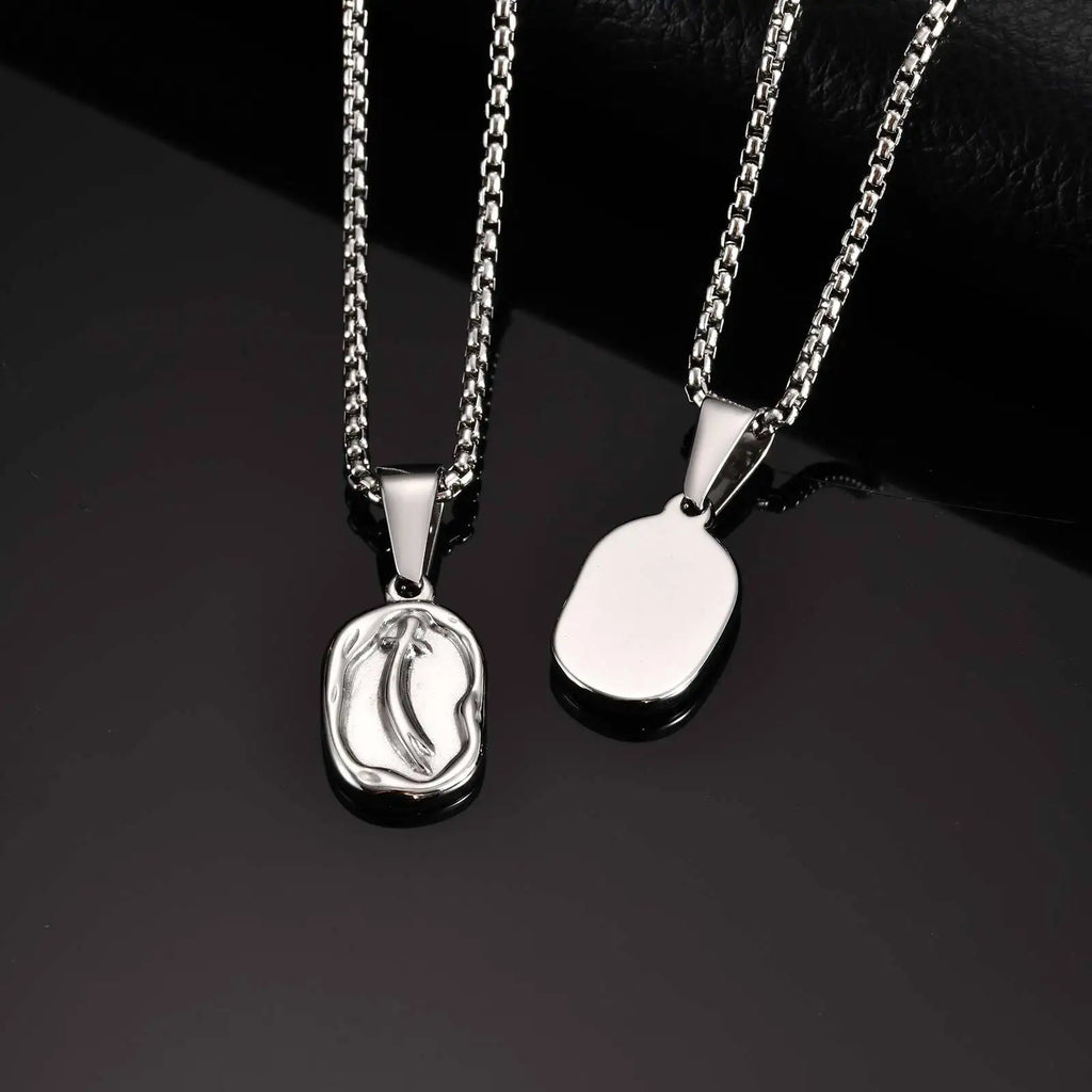 Islamic Sword Pendant Necklace — Stainless Steel