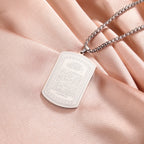 Islamic Ayatul Kursi Stainless Steel Pendant Necklace