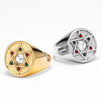 Star of David Ring — Stainless Steel