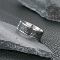 Retro Handcraft Statement Ring — Stainless Steel