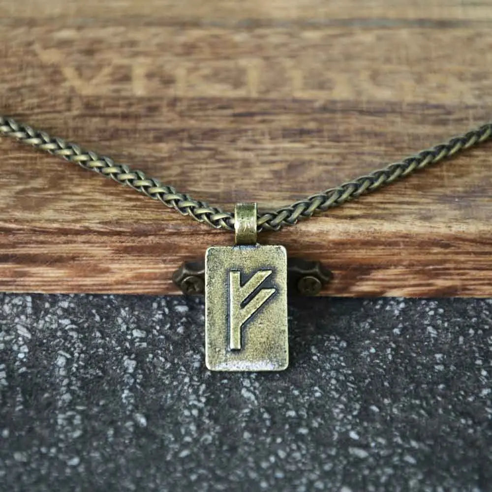 Viking Rune Pendant Necklace
