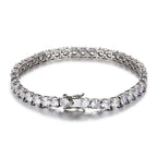 Iced Out Tennis Bracelet Stainless Steel 3/4/5/6MM
