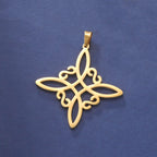Celtic Stainless Steel Pendant Necklace