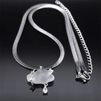Iced Out Steel Chain Y2k Floating Cloud Lightning