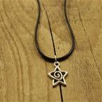 Star Silver Pendant Necklace