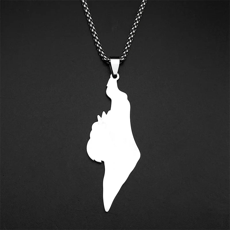 Lion of Judah Star of David Necklace — Stainless Steel