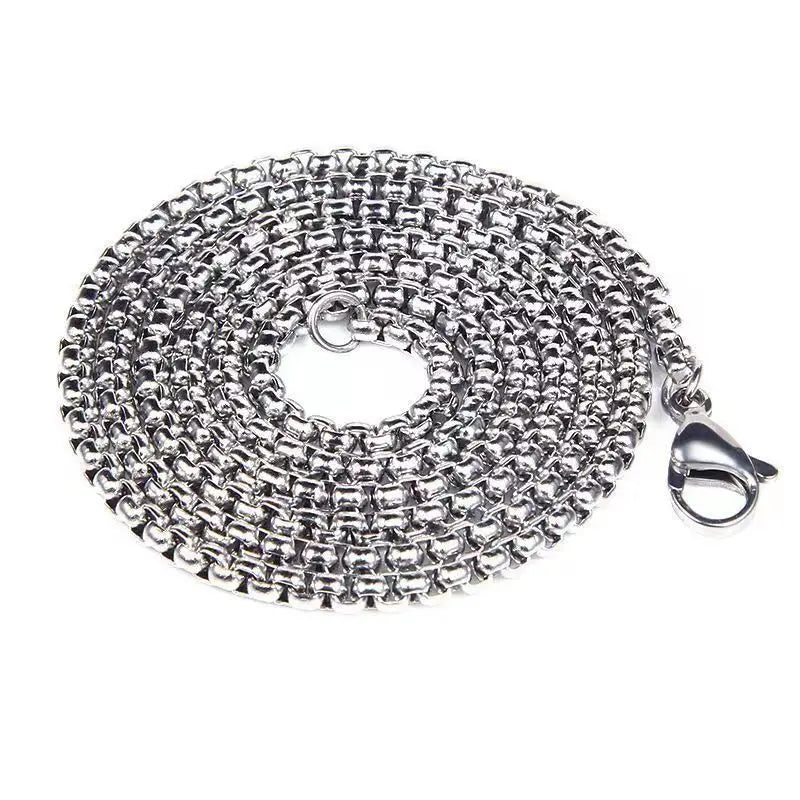 Dragon Head Pendants Bracelets EDC Self Defense Whip Titanium Steel Necklace Fashion Chain Waist Boy Gadgets For Men