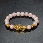 Color-Changing Natural Stone Pi Xiu Beaded Bracelet