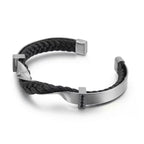 KALEN Dark Knight Stainless Steel Skull Bangle Punk Hip Hop Men's Bracelet Fashion Jewelry Halloween Decorations Birthday Gifts