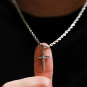 Cross Two-tone Chain