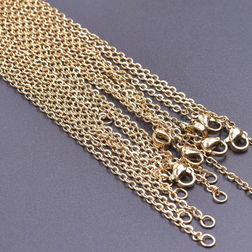 Stainless Steel Chain Necklace — 2.5mm