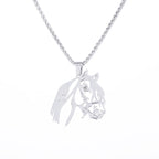 Anubis Stainless Steel Pendant Necklace