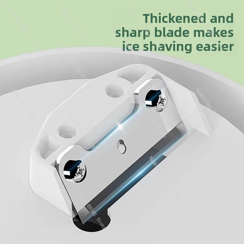 Automatic household small hail ice machine,Electric ice crusher , Mianmian ice machine